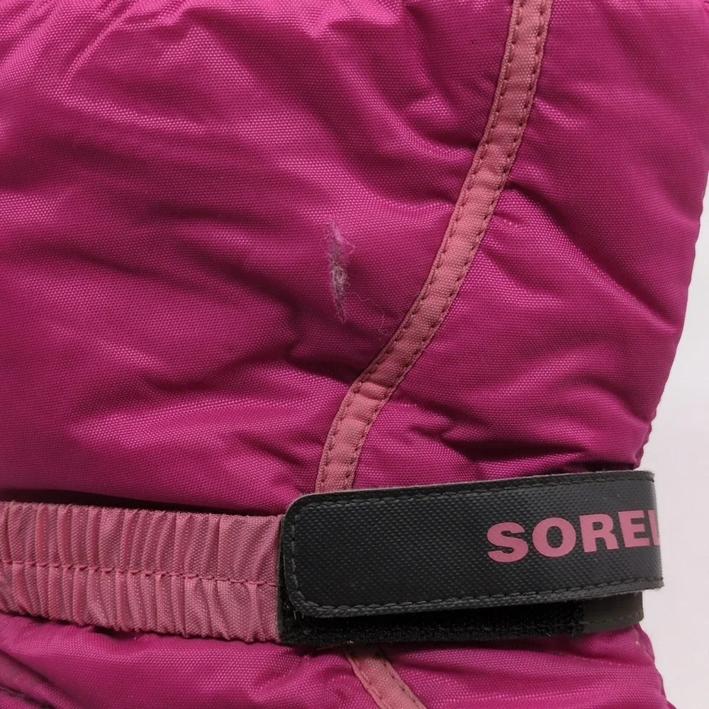 Sorel‎ Boots Womens Pink 5 Insulated Snow Winter Shoe Mid Calf Warm NY1965-684